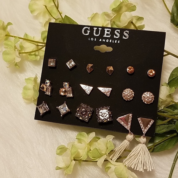 Guess Jewelry - GUESS Los Angeles 9 pack earrings